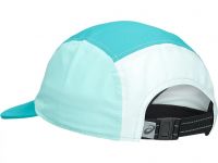 ASICS 5 PANEL CAP WAVE TEAL ET OASIS GREEN Casquette running pas cher