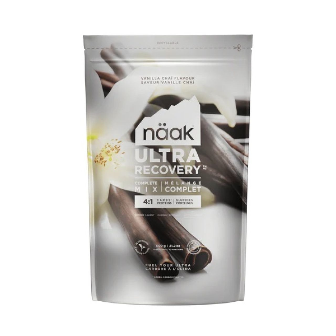 NAAK ULTRA RECOVERY VANILLE CHAÏ Boisson de récupération