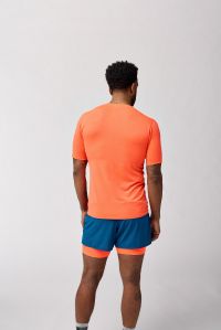 BROOKS HIGH POINT SHORT SLEEVE FLAME  Tee shirt running pas cher