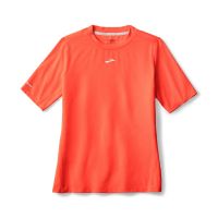 BROOKS HIGH POINT SHORT SLEEVE FLAME  Tee shirt running