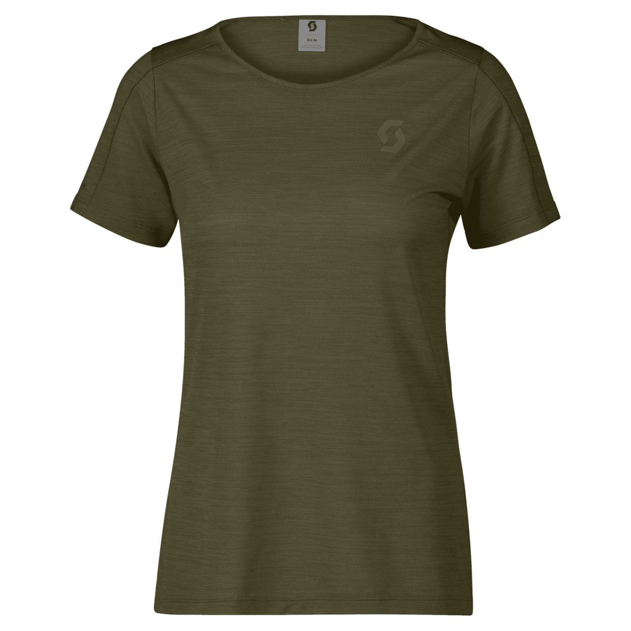 SCOTT MAILLOT MC ENDURANCE LT FIR GREEN Tee shirt de running