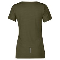 SCOTT MAILLOT MC ENDURANCE LT FIR GREEN Tee shirt de running pas cher