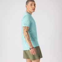 SCOTT TEE ENDURANCE TECH MIAMI GREEN Tee shirt running pas cher