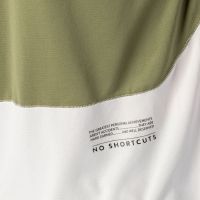SCOTT TEE ENDURANCE TECH LS  HAY GREEN ET COTTON WHITE Tee shirt manches longues pas cher