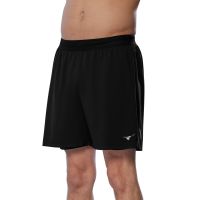 MIZUNO SHORT TRAILER 2 EN 1 NOIR Short Running  avec sous short intégré