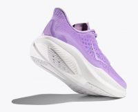 HOKA MACH 6 ASTER FLOWER ET WHITE Chaussure running Hoka femme pas cher
