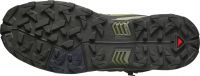 SALOMON X ULTRA 5 GTX MID PEAT ET GRAY GREEN Chaussures de Randonnée étanche pas cher