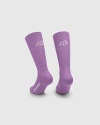 ASSOS ENDURANCE SOCKS S11 INTERSTELLAR ORCHID  Soquettes vélo Assos pas cher