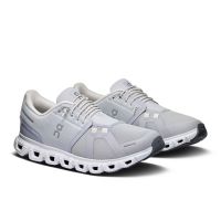 ON RUNNING CLOUD 6 GLACIER ET WHITE  Chaussures de running pas cher