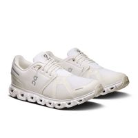 ON RUNNING CLOUD 6 WHITE  Chaussures de running pas cher