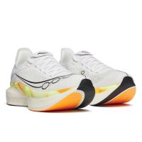 SAUCONY ENDORPHIN ELITE 2 WHITE ET PEEL  Chaussures running saucony pas cher