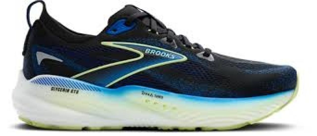 GLYCERIN 22 GTS BLACK COBALT NEO YELLOW   Chaussures de running
