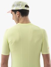 COMPRESSPORT PRO RACING SS SHIRT SHADOW LIME Tee shirt de running pas cher