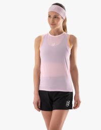 COMPRESSPORT TRAIL RACING TANK W ROSEATE  Débardeur  de running
