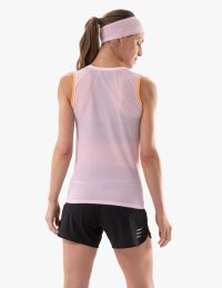 COMPRESSPORT TRAIL RACING TANK W ROSEATE  Débardeur  de running pas cher