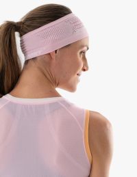 COMPRESSPORT TRAIL RACING TANK W ROSEATE  Débardeur  de running pas cher