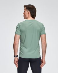 DAEHLIE TEE SHIRT TEMPO SAGE GREEN Tee shirt running pas cher