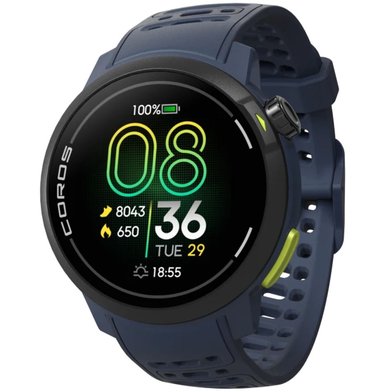 PACE PRO BLEUE Montre cardio GPS