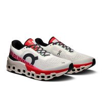 ON RUNNING CLOUDMONSTER 2 IVORY ET SILVER  Chaussures de running pas cher