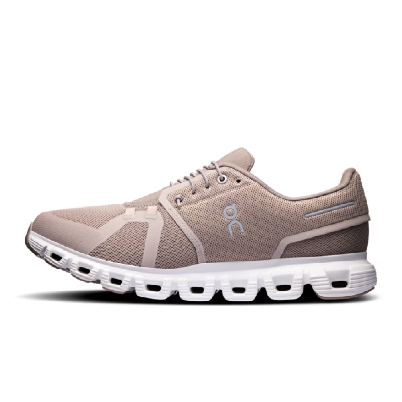 ON RUNNING CLOUD 6 FOG ET WHITE  Chaussures de running