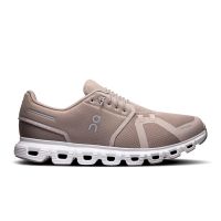 ON RUNNING CLOUD 6 FOG ET WHITE  Chaussures de running pas cher