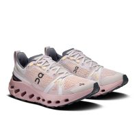 ON RUNNING CLOUDSURFER TRAIL WOMAN SILVER ET MAUVE Chaussures de trail pas cher