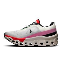 ON RUNNING CLOUDMONSTER 2 IVORY ET RED Chaussures de running pas cher