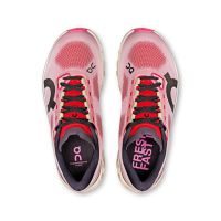 ON RUNNING CLOUDMONSTER HYPER RED ET CREAM Chaussures de running pas cher