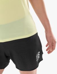 COMPRESSPORT TRAIL RACING SS TEE SHIRT  W SHADOW LIME Tee shirt de running pas cher