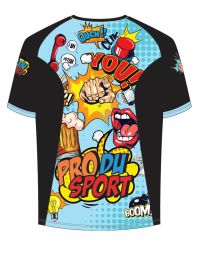 PRODUSPORT TEE SHIRT TEAM  POP ART Tee shirt running pas cher