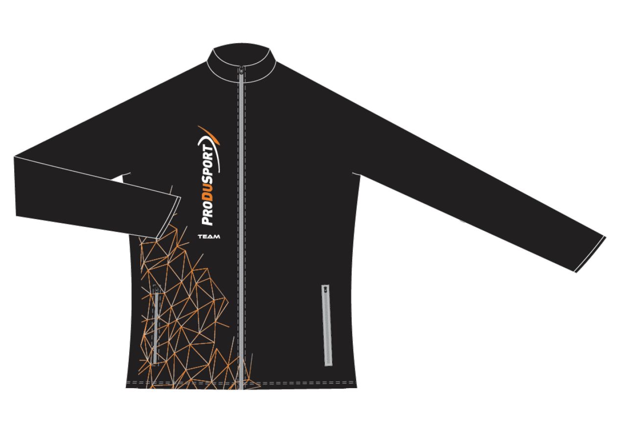 PRODUSPORT COUPE VENT  CHIFFON DEPERLANT TEAM Coupe vent running