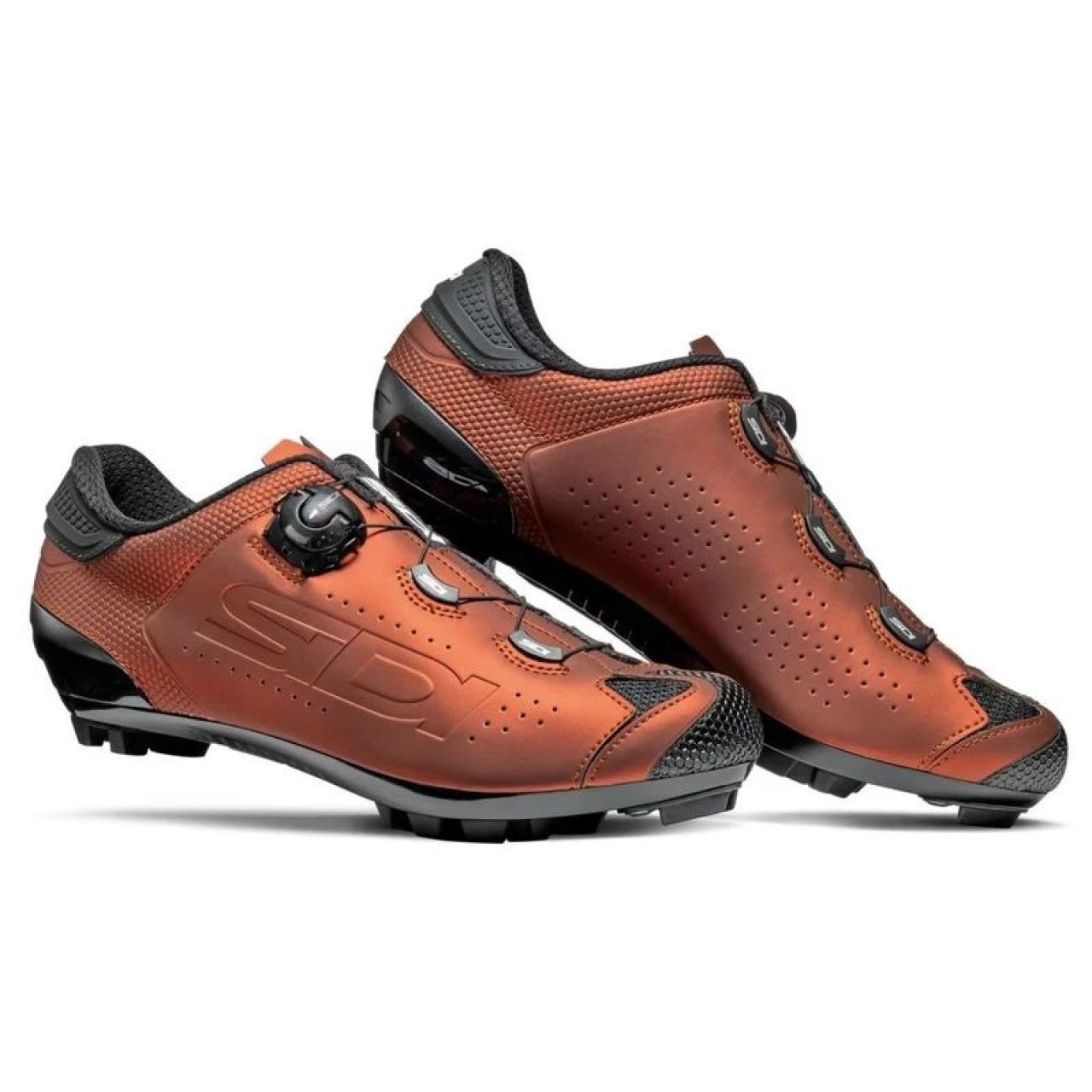 SIDI CHAUSSURES DUST BLACK ET RUST Chaussures gravel