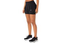 ASICS ROAD 2-N-1 3.5IN SHORT WOMEN NOIR   Short Running pas cher