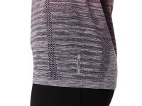 ASICS SEAMLESS SS TOP CORAL REET ET GREYUISH PURPLE  Tee shirt Running pas cher