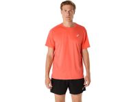 ASICS CORE SS TOP CORAL REEF Tee shirt running