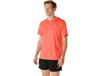ASICS CORE SS TOP CORAL REEF Tee shirt running pas cher
