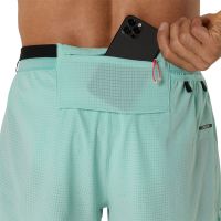ASICS METARUN 5INCH SHORT OASIS GREEN Short Running pas cher