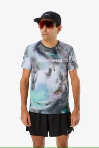 NNORMAL RACE TEE SHIRT NATURE PRINT Tee shirt running pas cher
