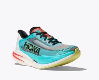 HOKA CIELO X1 2.0  FROST ET BLACK Chaussures avec plaque carbone