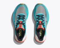 HOKA CIELO X1 2.0  FROST ET BLACK Chaussures avec plaque carbone pas cher