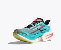 HOKA CIELO X1 2.0  FROST ET BLACK Chaussures avec plaque carbone pas cher
