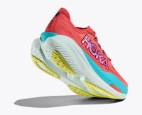 HOKA MACH X 2 GRAPEFRUIT ET ELECTRIC CORAL Chaussures de running pas cher