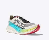 HOKA  ROCKET X 2 YUZU ET CIELO BLUE  Chaussures de running