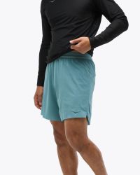 HOKA M GLIDE 7 SHORT 2IN1 MOUNTAIN FOG   Short Running