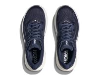 HOKA CLIFTON 10 NAVY ET WHITE  Chaussures de running pas cher
