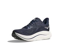 HOKA CLIFTON 10 NAVY ET WHITE  Chaussures de running pas cher