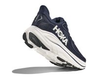 HOKA CLIFTON 10 NAVY ET WHITE  Chaussures de running pas cher