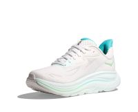HOKA CLIFTON 10 WHITE ET CIELO BLUE Chaussures de running pas cher
