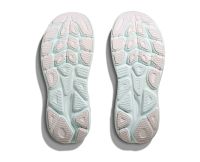 HOKA CLIFTON 10 WHITE ET CIELO BLUE Chaussures de running pas cher