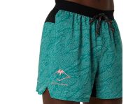 ASICS FUJITRAIL ALL OVER PRINT 5IN SHORT Short Running pas cher